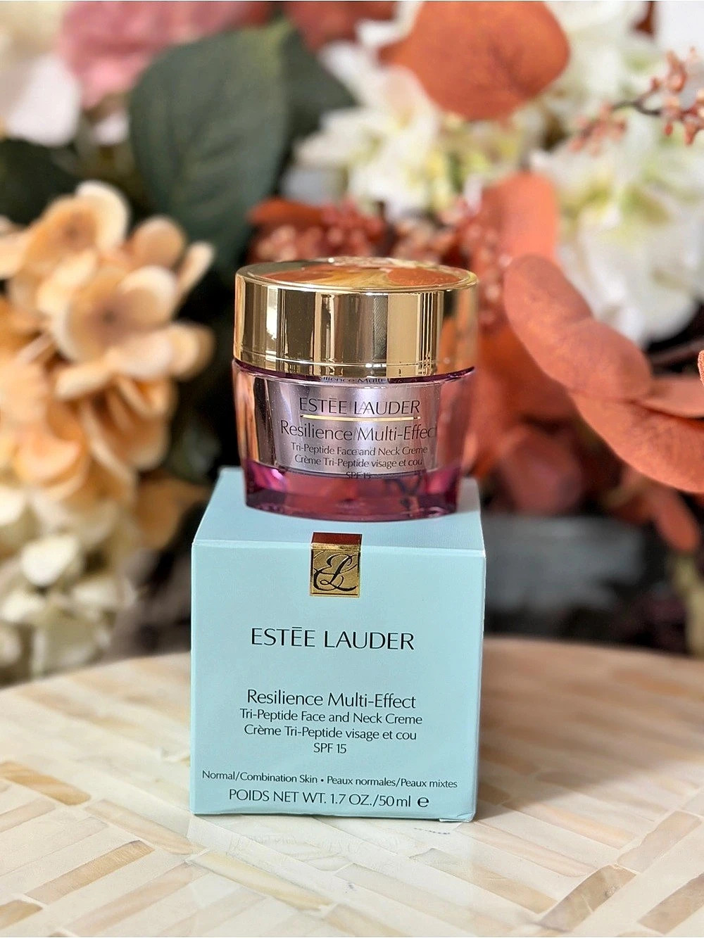Estée Lauder Resilience Multi-Effect Tri-Peptide Face and Neck Creme SPF 15 &